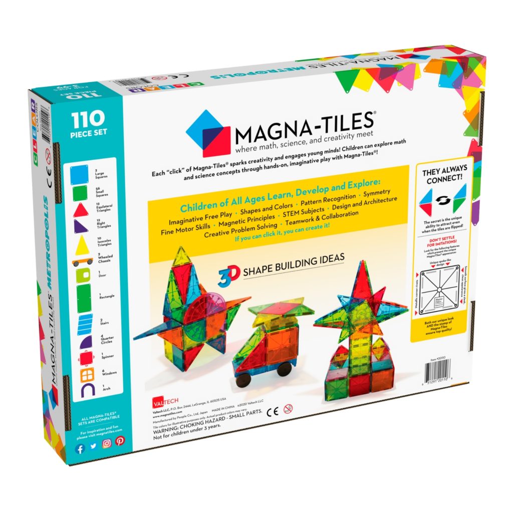 Magna Tiles Metropolis Set Teilig Magna Tiles Switzerland