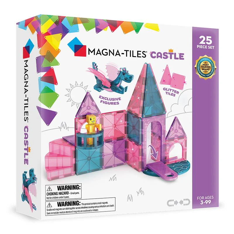 Magna-Tiles® Schloss 25-teiliges Set