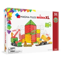 Magna-Tiles® Baustelle XL 50-teiliges Set