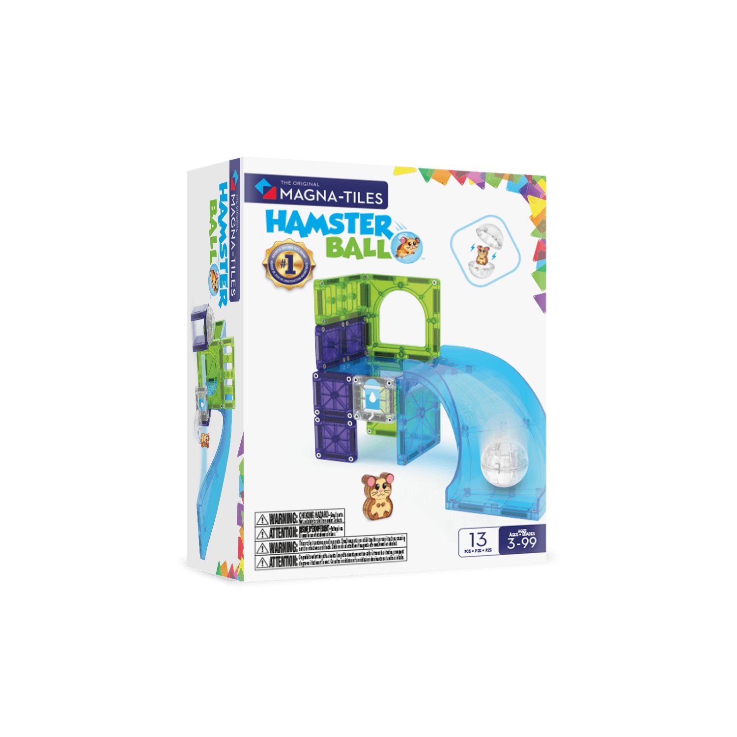 Magna-Tiles® Hamster Ball​ - 13 Teile