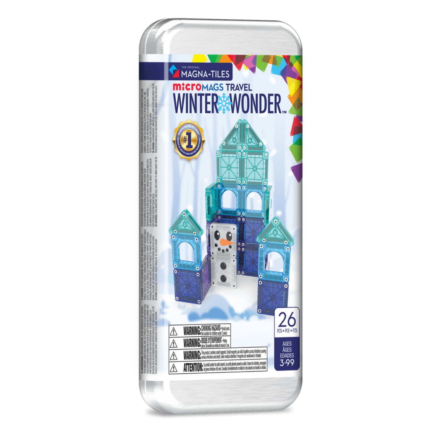 Magna-Tiles® WinterWonderland Travel Set 26-teiliges Reiseset