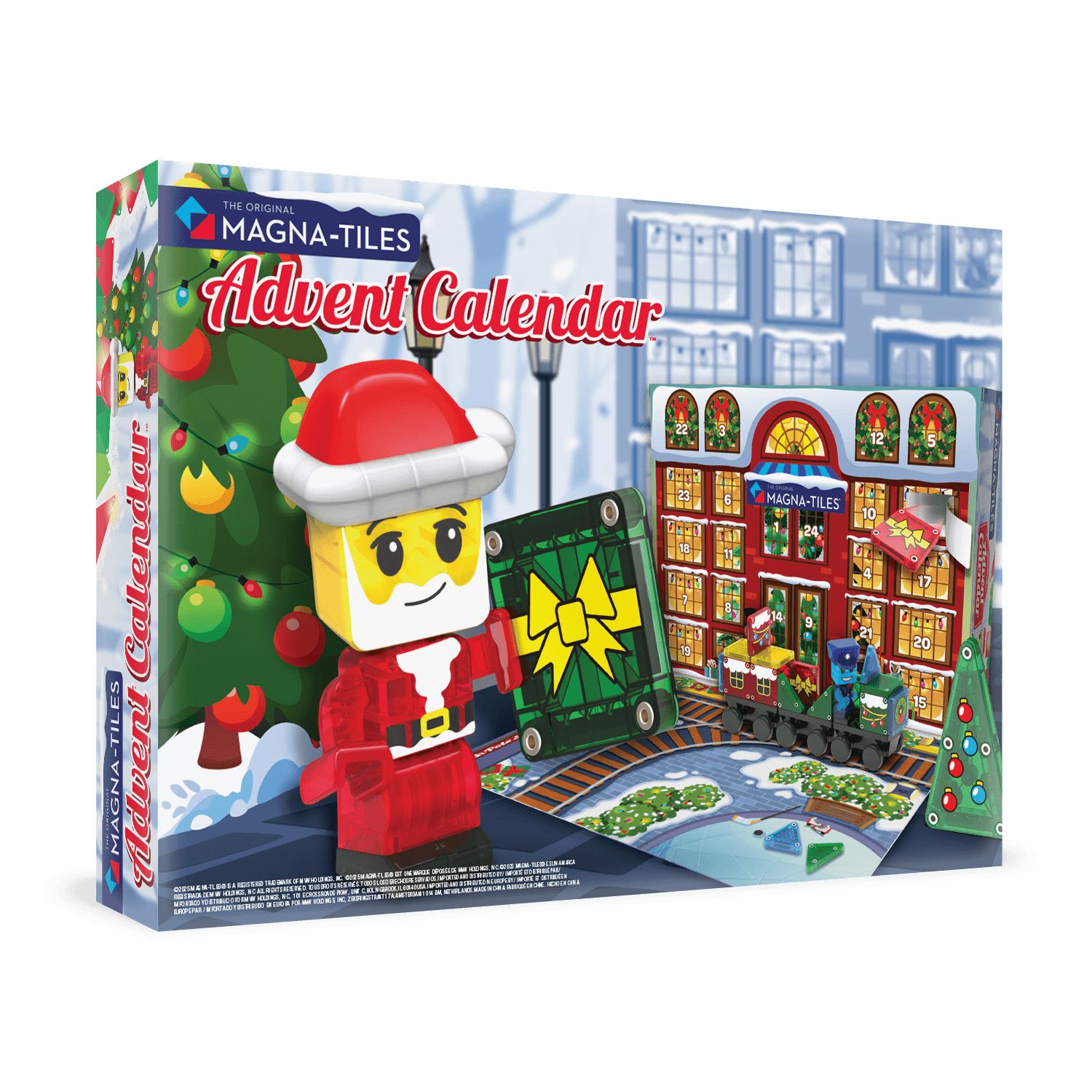 Alternative view of Magna-Tiles® microMAGS Adventskalender - 34 Teile