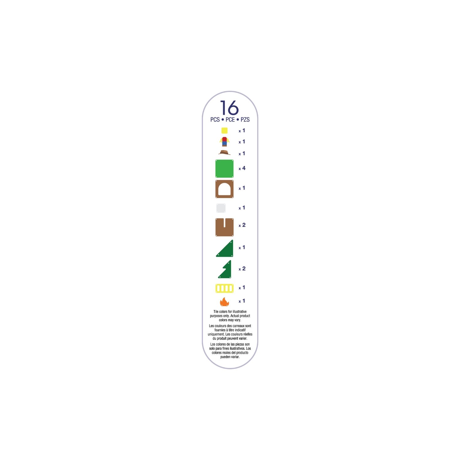 MAGNA-TILES® Camp Out 16-teilig: Magnetischer Bauspass für Abenteurer – Bild 8