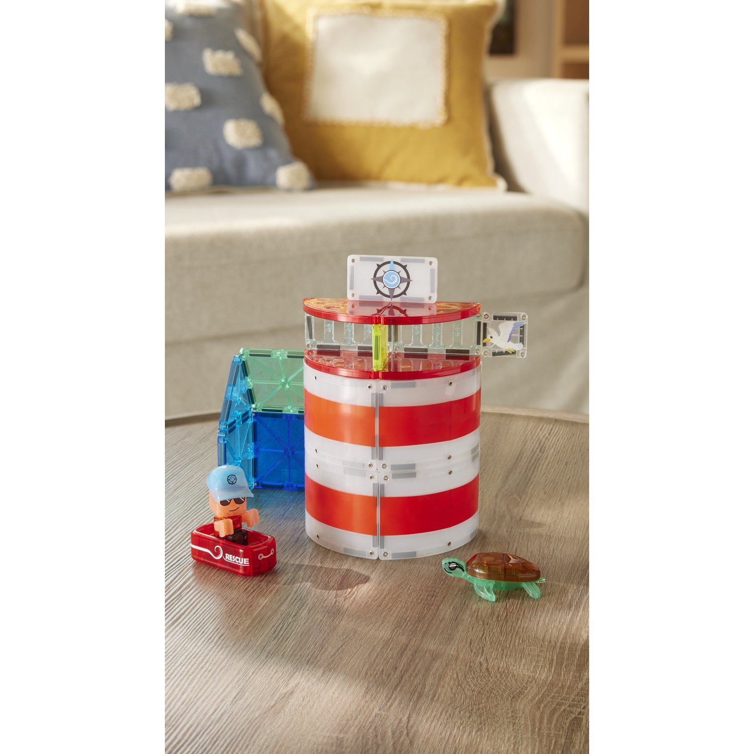 Alternative view of MAGNA-TILES® Lighthouse Rescue 26-teilig: Maritime Abenteuer erleben