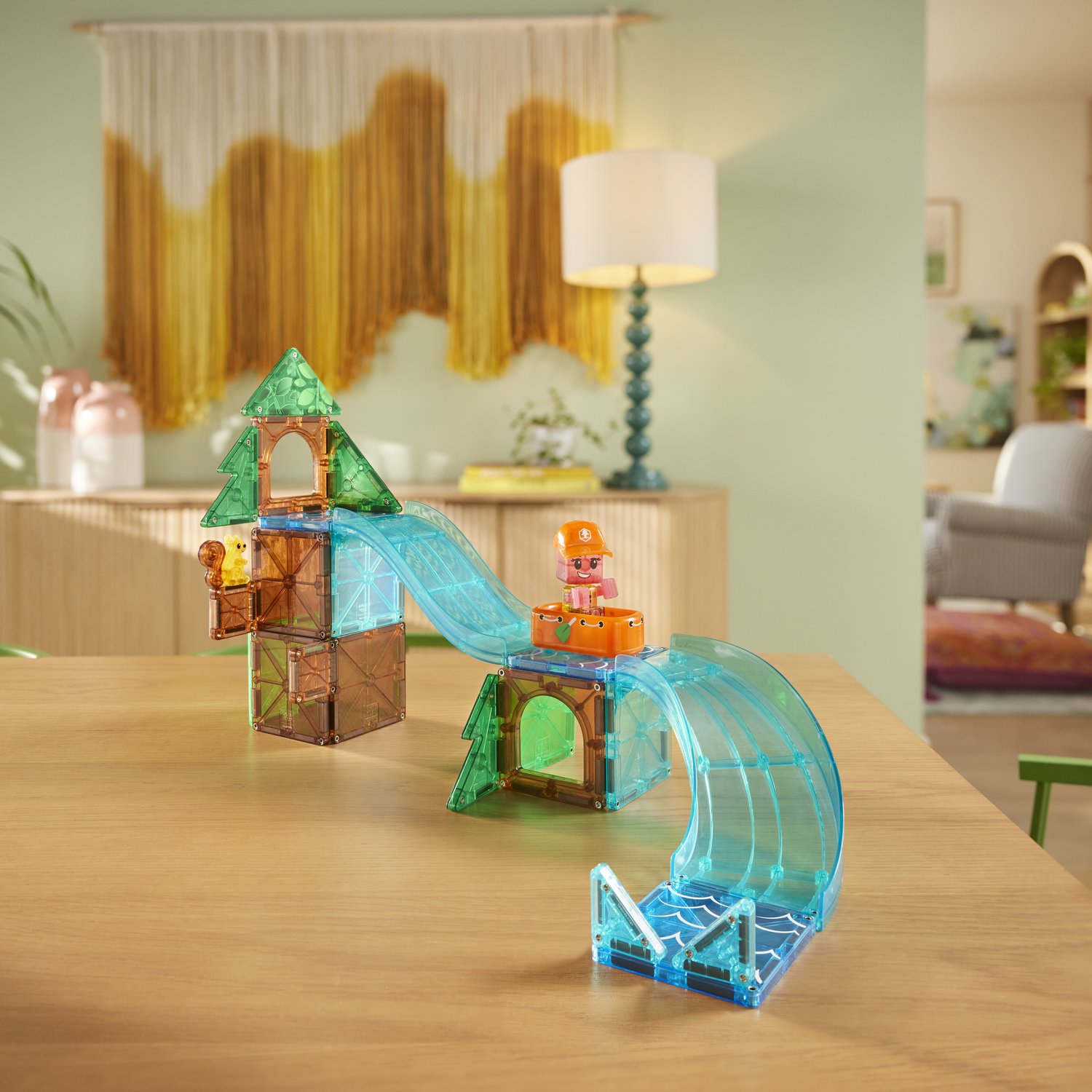 MAGNA-TILES® Raging Rapids 27-teilig: Magnetischer Bauspass – Bild 5