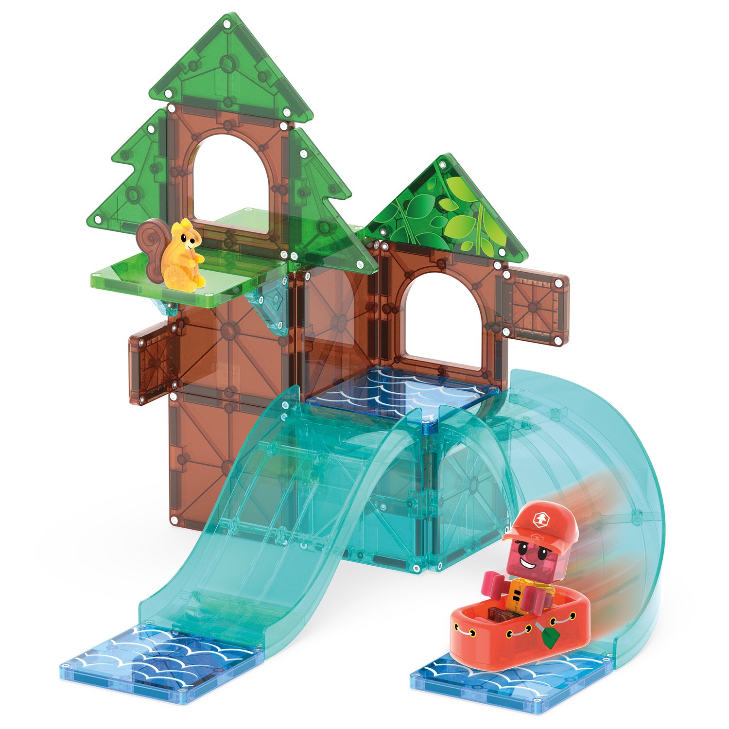 MAGNA-TILES® Raging Rapids 27-teilig: Magnetischer Bauspass – Bild 9